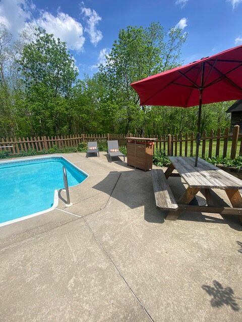 finger lakes chalets pool